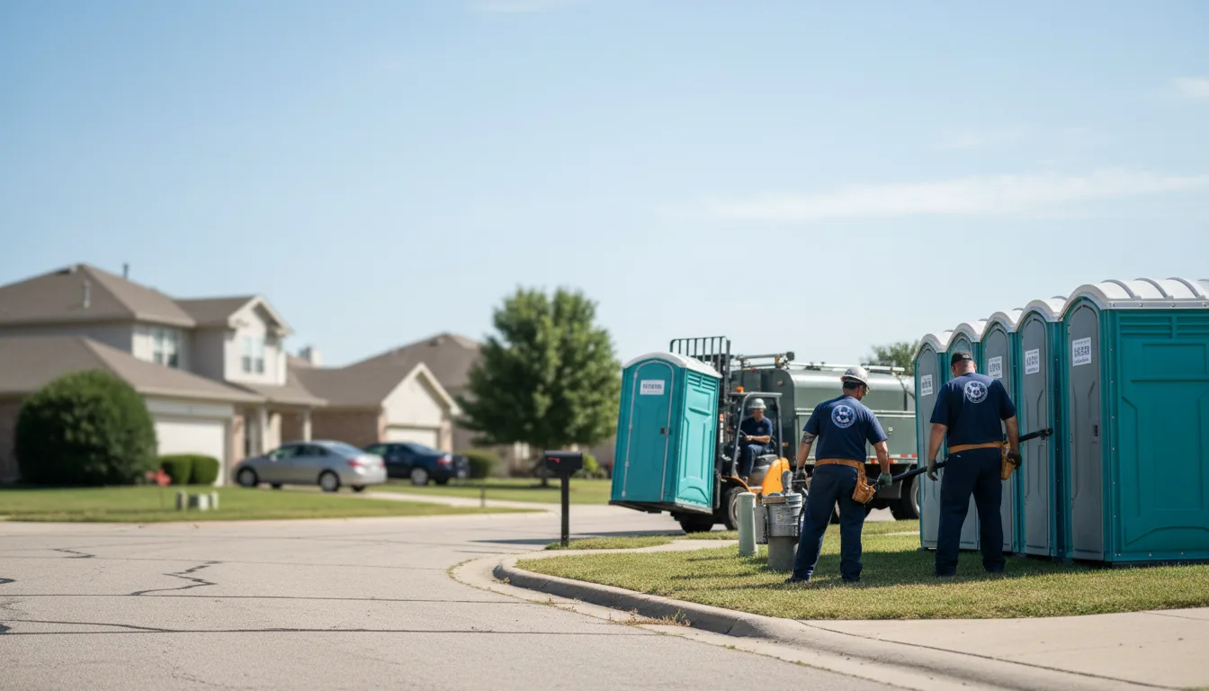 Porta Potty Rental in Hartford, KS near me